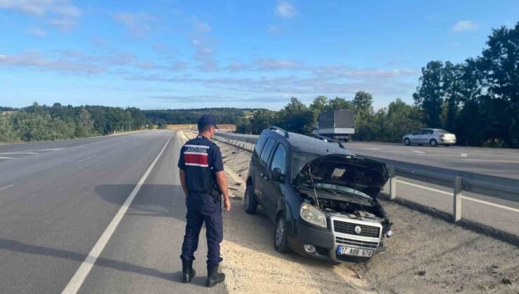Bilecik’te meydana gelen trafik kazasında 3 kişi yaralandı