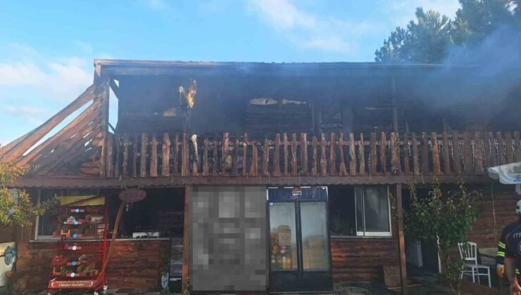 Bilecik’te restoranda korkutan yangın