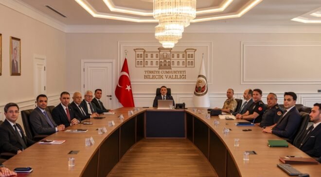 Bilecik’te terörden trafiğe güvenlik gündemi değerlendirildi