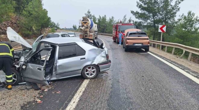 Bilecik’te zincirleme kaza: 2 yaralı