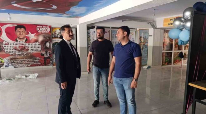 Bolvadin’deki okullarda bakım ve onarım çalışmaları sürüyor