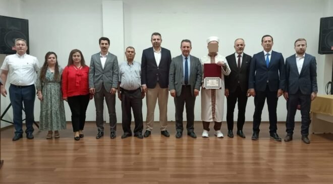 Bozüyük Açık Ceza İnfaz Kurumu’nda, hafızlık belgesi takdim programı