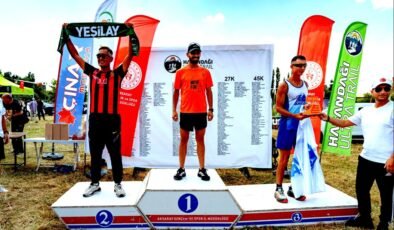 Eskişehirli Sporcu Cenk Algın, Hasan Dağı Ultra Trail’de Genel Klasman İkincisi Oldu