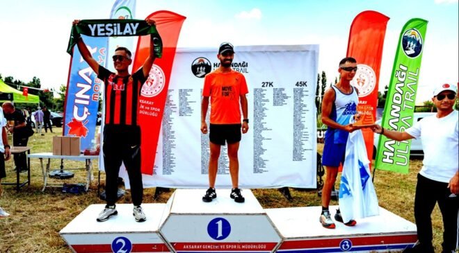 Eskişehirli Sporcu Cenk Algın, Hasan Dağı Ultra Trail’de Genel Klasman İkincisi Oldu