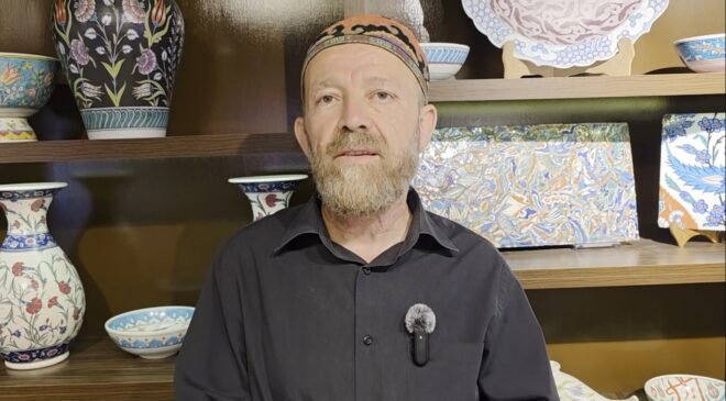 Duayen çini ustası İsmail Yiğit: “Çini, Türk-İslam sanatlarının zirvesine çıkacaktır”