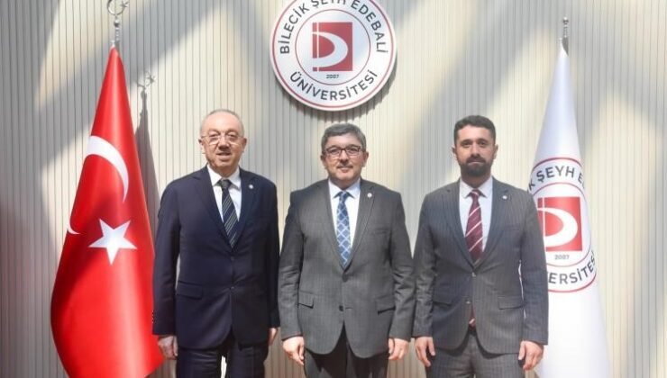 Eczacılık camiasından BŞEÜ Rektörü Kaplancıklı’ya ziyaret