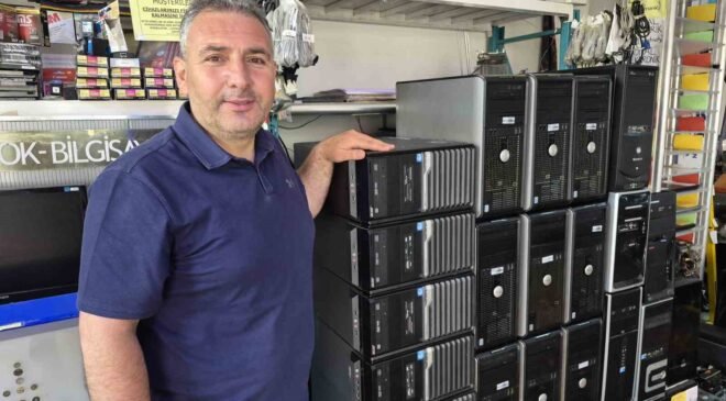 Eski bilgisayarlar yenilenerek farklı alanlarda ihtiyaç karşılamayı sürdürüyor