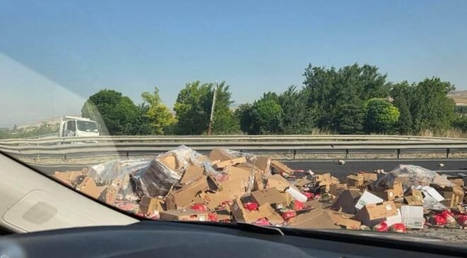Eskişehir-Ankara yolu trafiğe açıldı