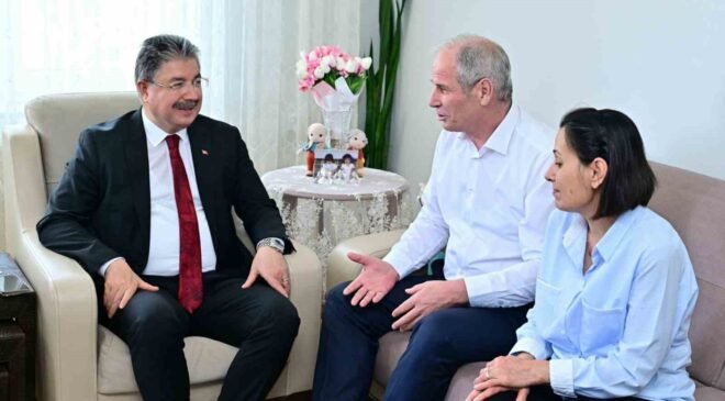 Eskişehir Valisi Yılmaz, 15 Temmuz gazilerini evlerinde ziyaret etti