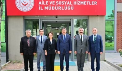 Eskişehir Valisi Yılmaz, Aile ve Sosyal Hizmetler İl Müdürlüğü’nde brifing aldı
