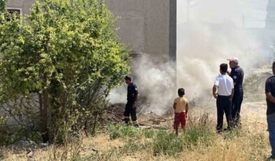 Eskişehir’de bir mahallede aynı anda iki yangın