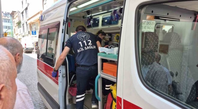 Eskişehir’de hamamda kalbi duran adam hastaneye kaldırıldı
