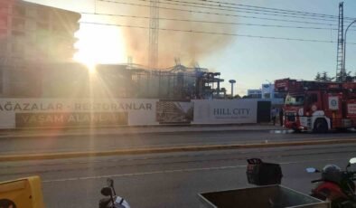 Eskişehir’de inşaatta çıkan yangın kontrol altına alındı
