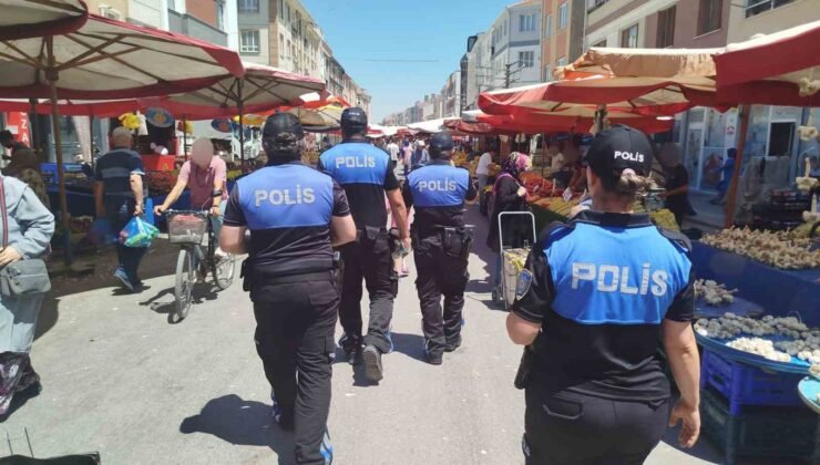 Eskişehir’de polis vatandaşları hırsızlık ve dolandırıcılık olaylarına karşı bilgilendirdi