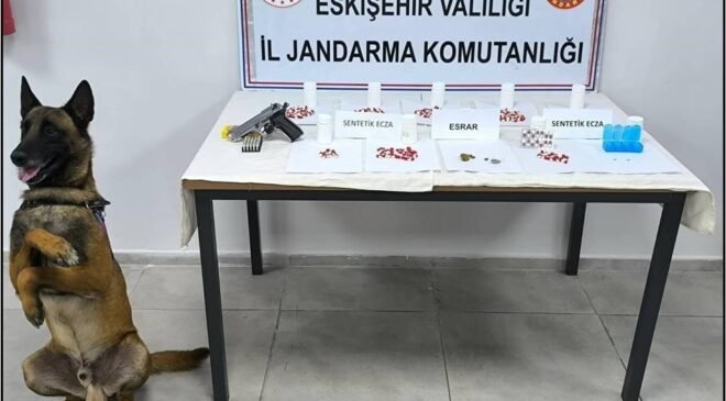 Eskişehir’de uyuşturucu operasyonu: 2 şüpheli yakalandı