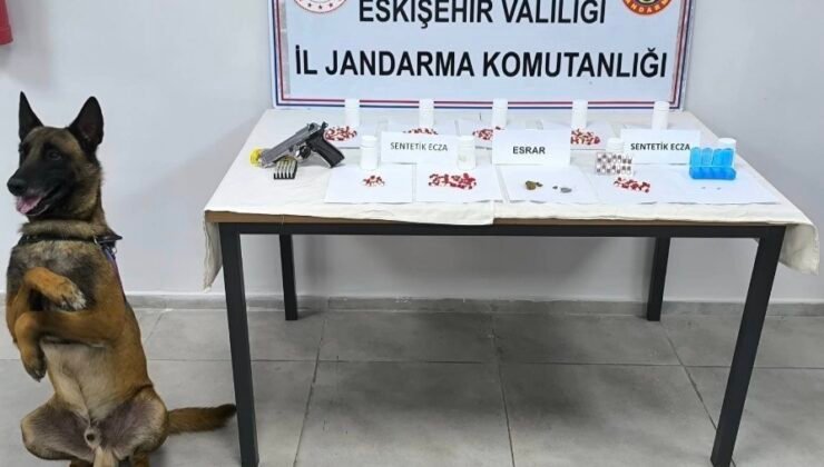 Eskişehir’de uyuşturucu operasyonu, yakalanan 2 şüpheliden 1’i tutuklandı