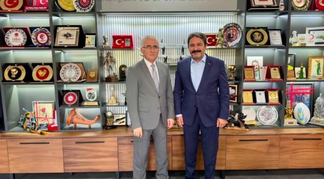 ESOGÜ Rektörü Çolak, İl Müdürü Kalın’ı ziyaret etti