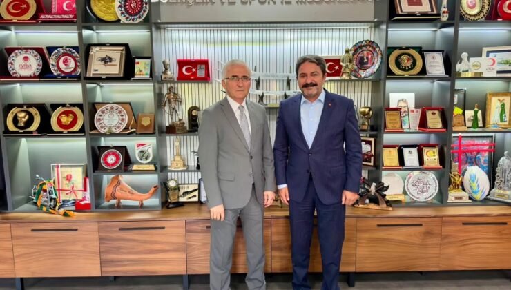 ESOGÜ Rektörü Çolak, İl Müdürü Kalın’ı ziyaret etti