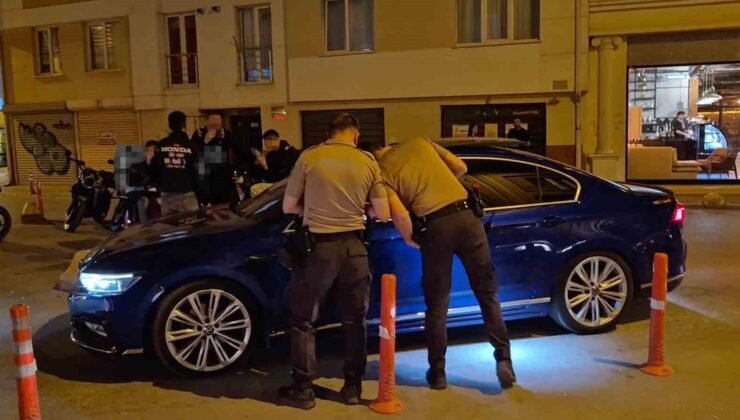 Gece farları kapalı ilerleyen sürücüye ceza