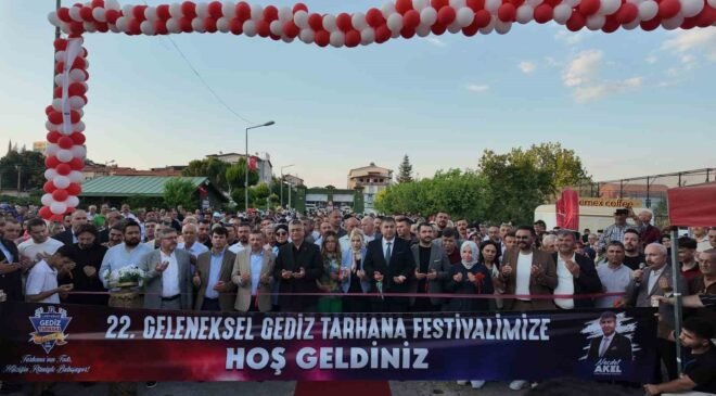 Gediz’de Tarhana Festivali coşkusu