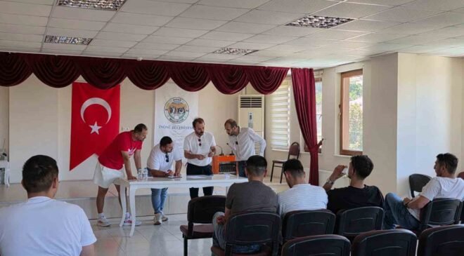 Halı Saha futbol turnuvası başlıyor