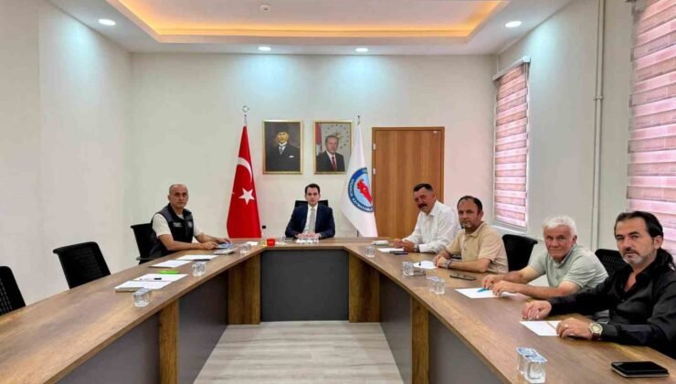 Hisarcık Alınören köyü altyapı yatırımı için ihale yapıldı