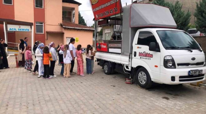 Hisarcık İlçe Hastanesi’nde geleneksel lokma hayrı