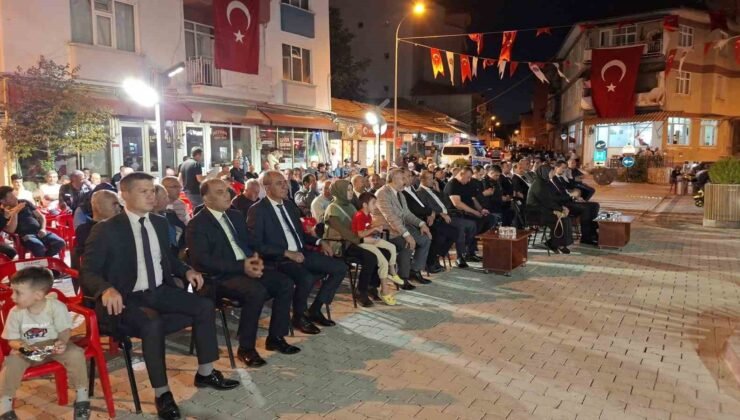 Hisarcık’ta 15 Temmuz Demokrasi ve Milli Birlik Günü programı düzenlendi