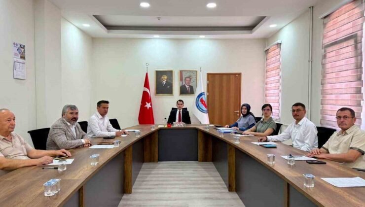 Hisarcık’ta Sosyal Yardımlaşma Vakfı toplantısı yapıldı