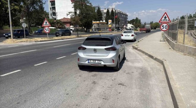 İki aracın çarpıştığı kaza sonrası polise zorluk çıkaran şahsa işlem yapıldı