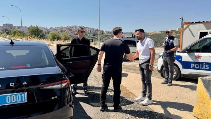İl Emniyet Müdürü Çağlar denetimleri yerinde inceledi
