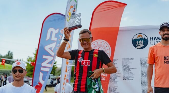 Eskişehirli Sporcu Cenk Algın, Hasan Dağı Ultra Trail’de Genel Klasman İkincisi Oldu