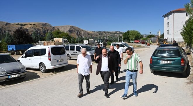İnönü’de bakım, onarım ve çevre düzenleme çalışmaları