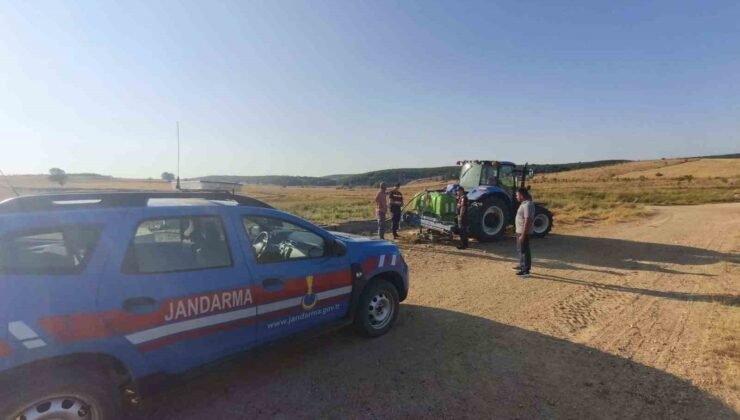 Jandarma, hasat öncesi yangına karşı sahada