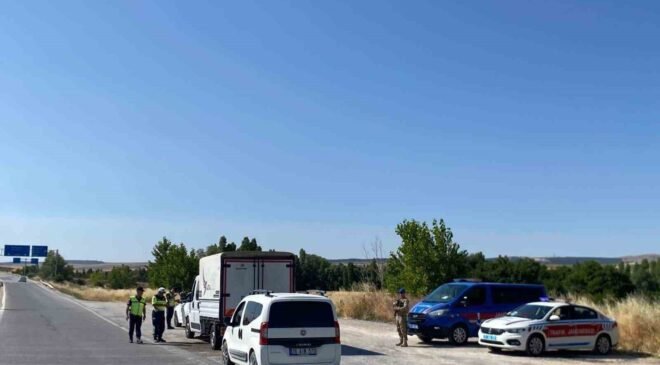 Jandarmadan geniş çaplı denetim: 4 bin 920 şahıs, 4 bin 682 araç kontrol edildi