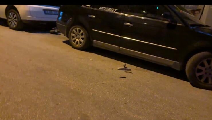 Kavga eden grup polisi görünce dağıldı, geriye kol saati ve kapı kolu kaldı