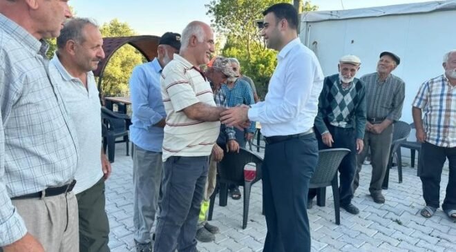Kaymakam Kılıç, yangın bölgesinde incelemede bulundu