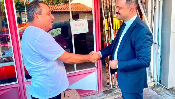 Kaymakam Titiz esnafla bir araya geldi
