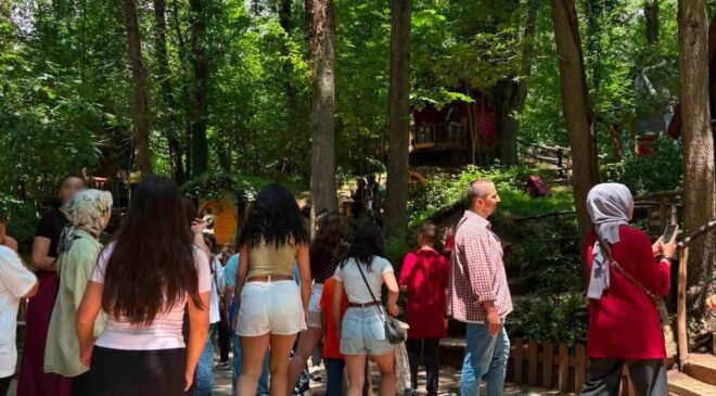 Koruma altındaki çocuklara doğa ve eğlence dolu gün