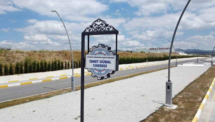 Kütahya OSB’de iki caddeye sanayicilerin isimleri verildi
