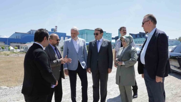 Kütahya’da demiryolu bağlantılı lojistik merkez projesinde son durum incelendi