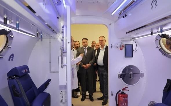 Kütahya’da hiperbarik oksijen tedavisi dönemi başladı