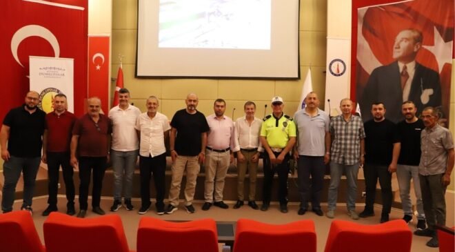 Kütahya’da makam şoförlerine trafik güvenliği eğitimi