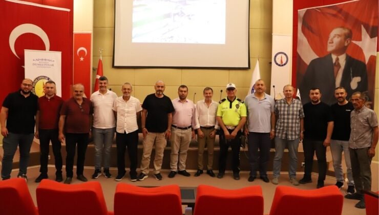 Kütahya’da makam şoförlerine trafik güvenliği eğitimi
