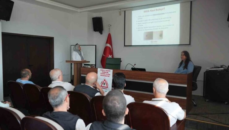 Kütahya’da OBM personeline KKKA hastalığına karşı bilgilendirme eğitimi