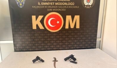 Kütahya’da suç örgütüne operasyon: 3 kişi tutuklandı