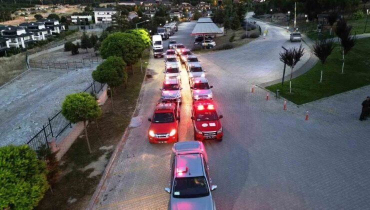 Kütahya’da “Yeşil Vatan” 7/24 koruma altında