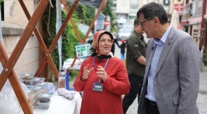 Kütahya’da Yöresel Lezzetler ve El Sanatları ilgi görüyor