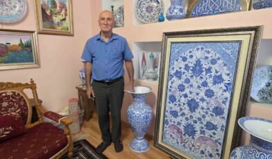 Kütahyalı çini ustası Mehmet Koçer: “Çinicilik yeniden mimariyle buluşmalı”