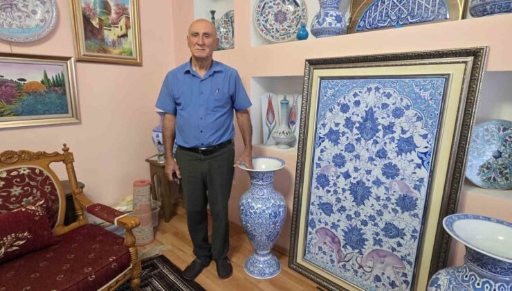 Kütahyalı çini ustası Mehmet Koçer: “Çinicilik yeniden mimariyle buluşmalı”